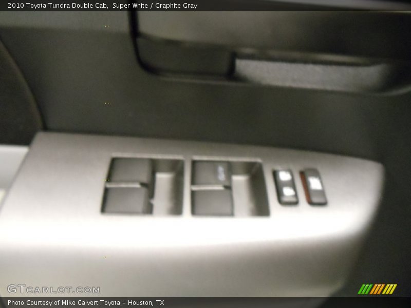 Super White / Graphite Gray 2010 Toyota Tundra Double Cab