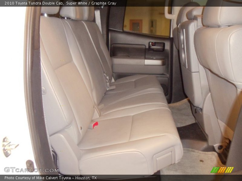Super White / Graphite Gray 2010 Toyota Tundra Double Cab