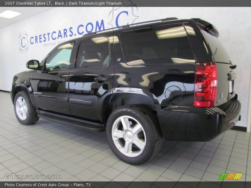 Black / Dark Titanium/Light Titanium 2007 Chevrolet Tahoe LT