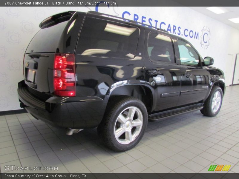 Black / Dark Titanium/Light Titanium 2007 Chevrolet Tahoe LT
