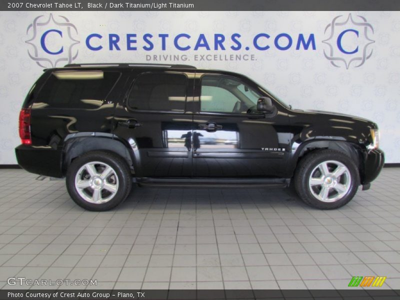 Black / Dark Titanium/Light Titanium 2007 Chevrolet Tahoe LT