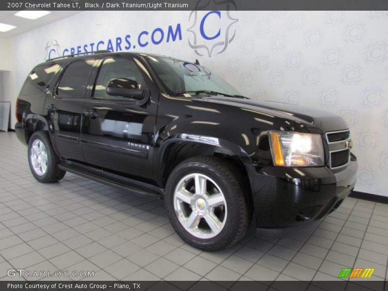 Black / Dark Titanium/Light Titanium 2007 Chevrolet Tahoe LT