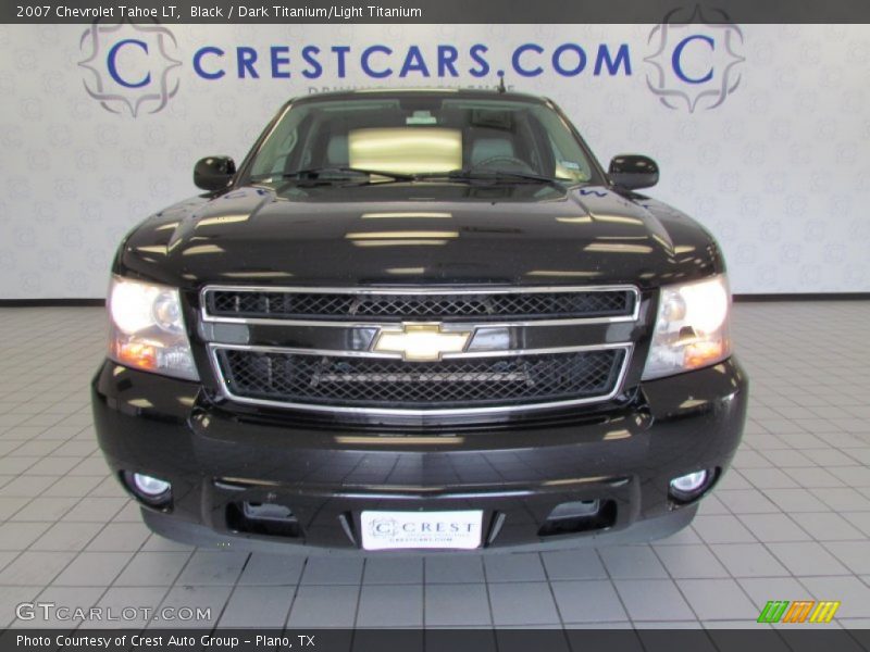 Black / Dark Titanium/Light Titanium 2007 Chevrolet Tahoe LT