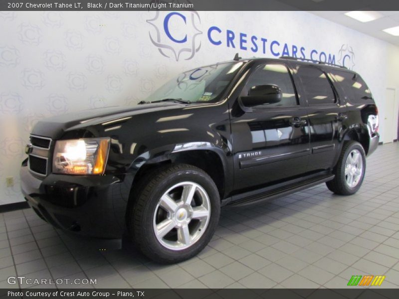 Black / Dark Titanium/Light Titanium 2007 Chevrolet Tahoe LT