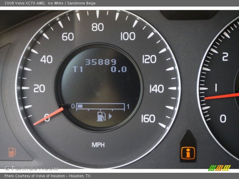 Ice White / Sandstone Beige 2008 Volvo XC70 AWD