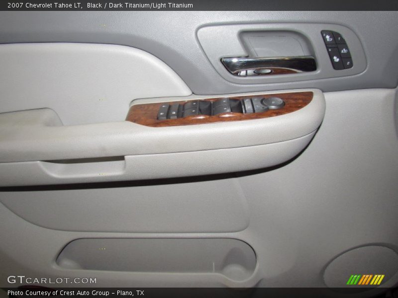 Black / Dark Titanium/Light Titanium 2007 Chevrolet Tahoe LT