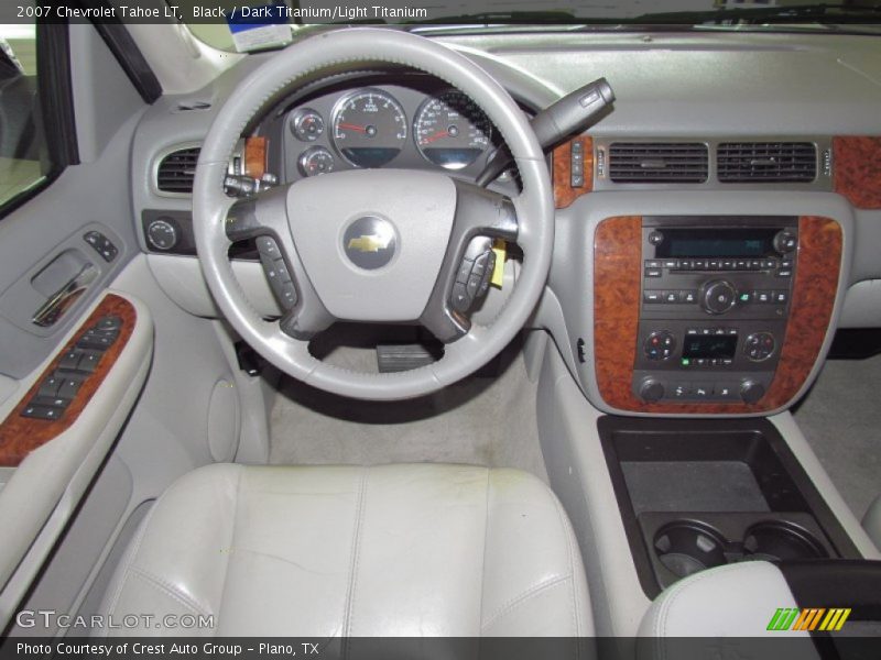 Black / Dark Titanium/Light Titanium 2007 Chevrolet Tahoe LT