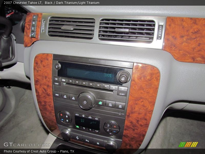 Black / Dark Titanium/Light Titanium 2007 Chevrolet Tahoe LT