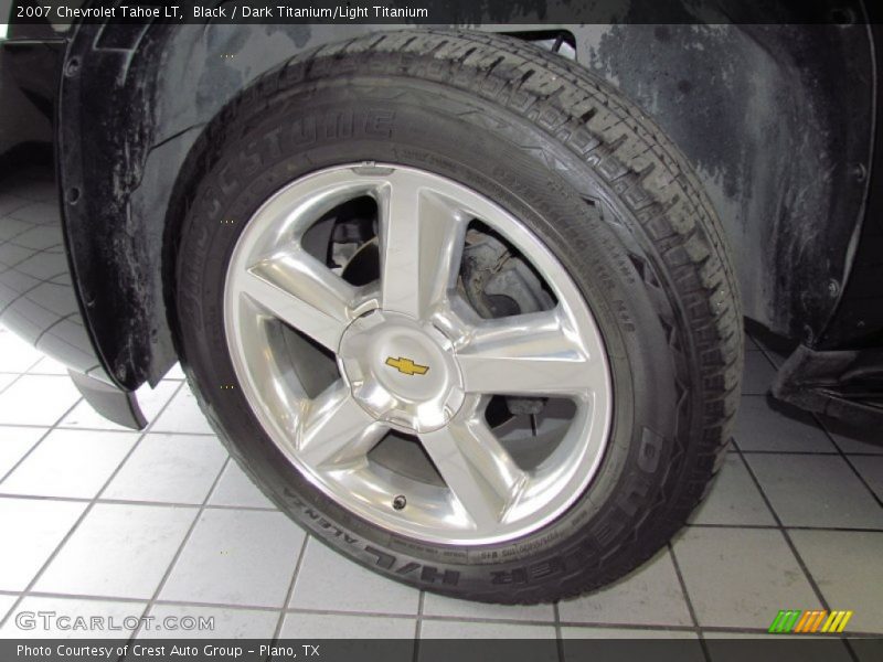 Black / Dark Titanium/Light Titanium 2007 Chevrolet Tahoe LT