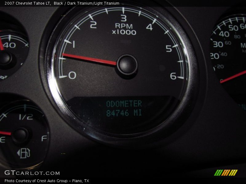 Black / Dark Titanium/Light Titanium 2007 Chevrolet Tahoe LT