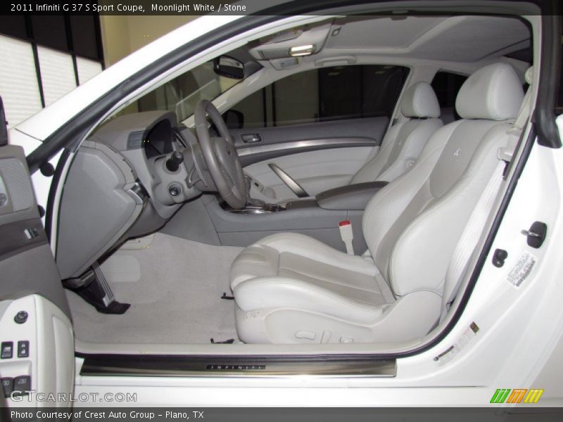  2011 G 37 S Sport Coupe Stone Interior