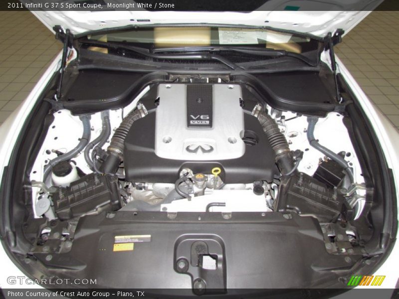  2011 G 37 S Sport Coupe Engine - 3.7 Liter DOHC 24-Valve CVTCS V6