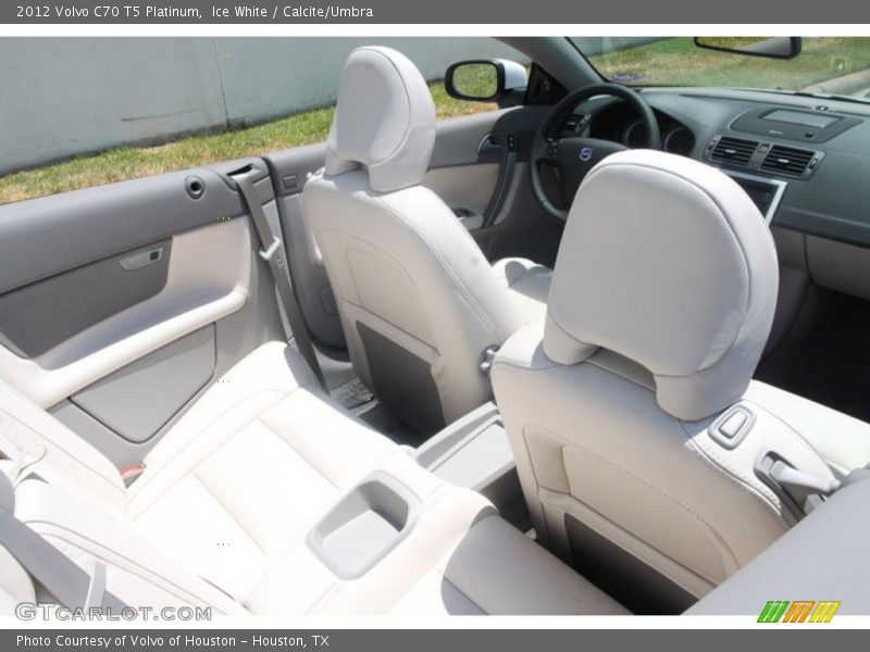Ice White / Calcite/Umbra 2012 Volvo C70 T5 Platinum