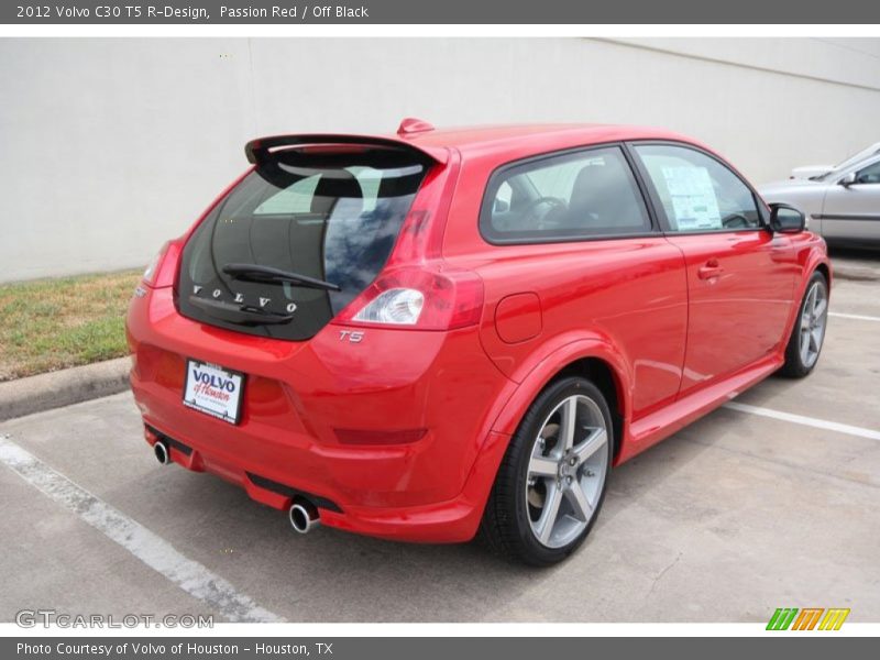 Passion Red / Off Black 2012 Volvo C30 T5 R-Design