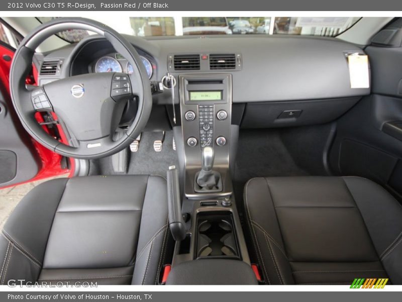 Dashboard of 2012 C30 T5 R-Design