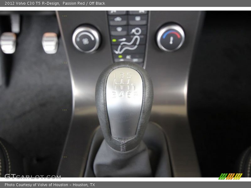  2012 C30 T5 R-Design 6 Speed Manual Shifter