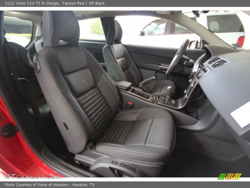  2012 C30 T5 R-Design Off Black Interior