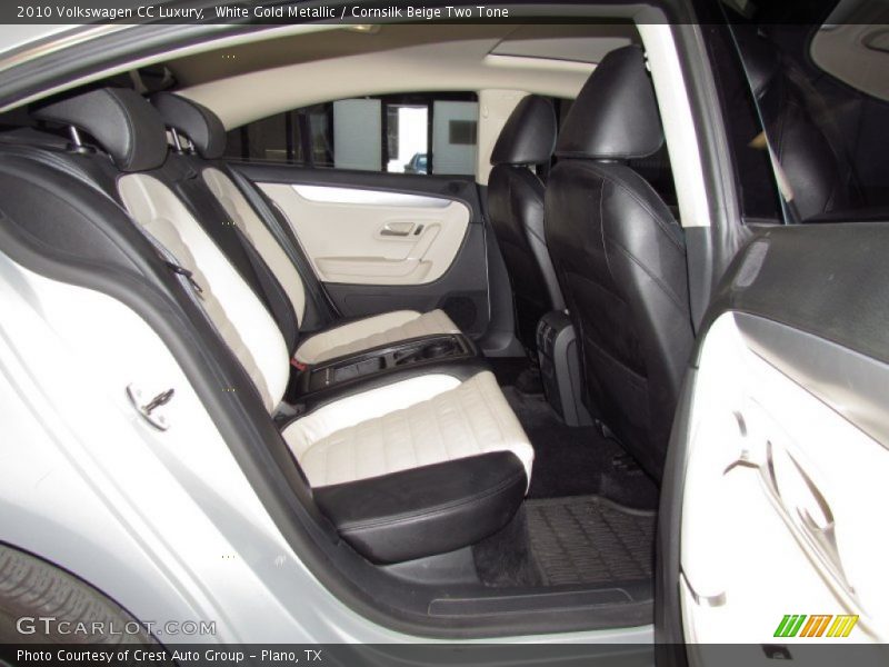 White Gold Metallic / Cornsilk Beige Two Tone 2010 Volkswagen CC Luxury