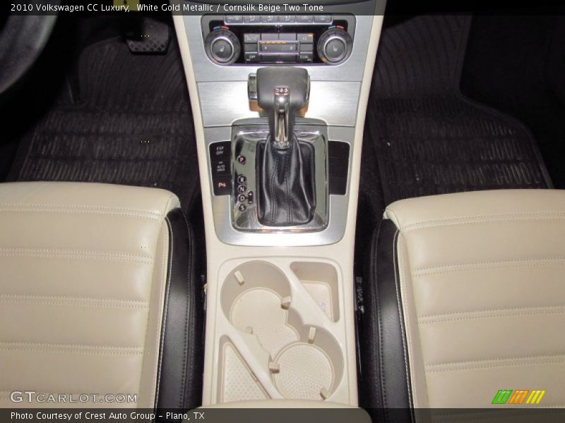 White Gold Metallic / Cornsilk Beige Two Tone 2010 Volkswagen CC Luxury