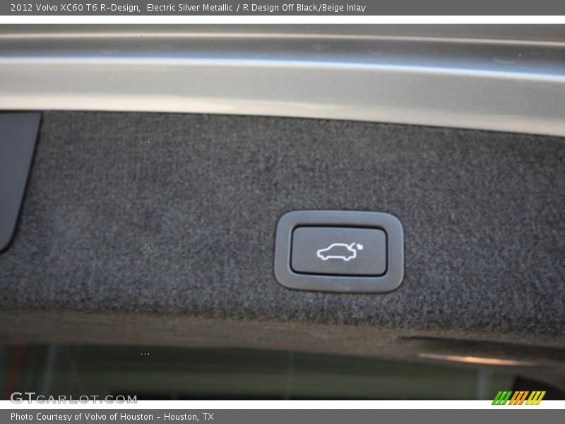 Electric Silver Metallic / R Design Off Black/Beige Inlay 2012 Volvo XC60 T6 R-Design