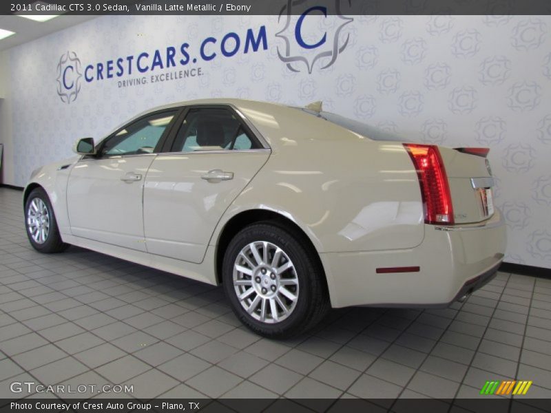 Vanilla Latte Metallic / Ebony 2011 Cadillac CTS 3.0 Sedan