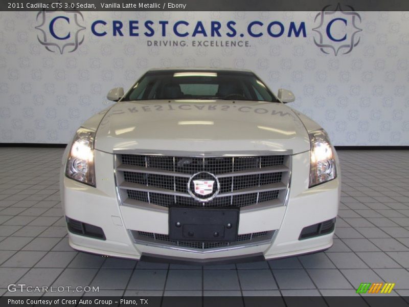 Vanilla Latte Metallic / Ebony 2011 Cadillac CTS 3.0 Sedan