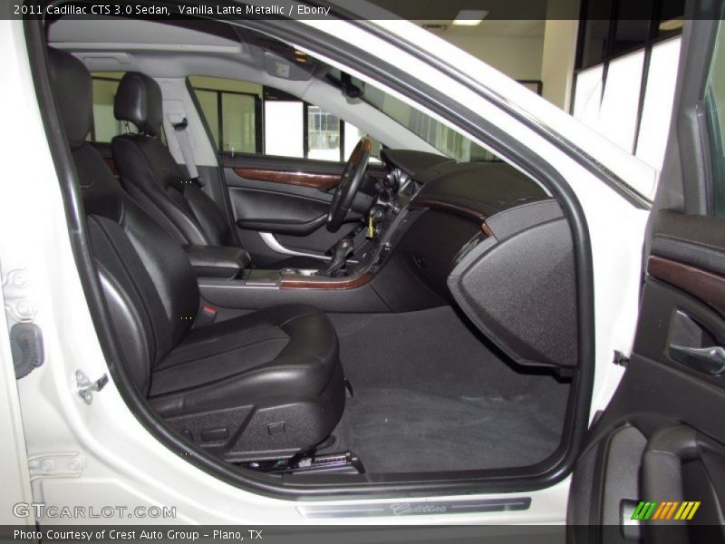 Vanilla Latte Metallic / Ebony 2011 Cadillac CTS 3.0 Sedan