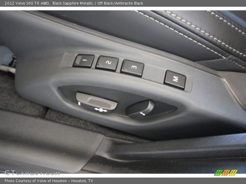 Controls of 2012 S60 T6 AWD
