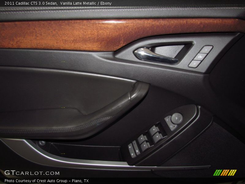 Vanilla Latte Metallic / Ebony 2011 Cadillac CTS 3.0 Sedan