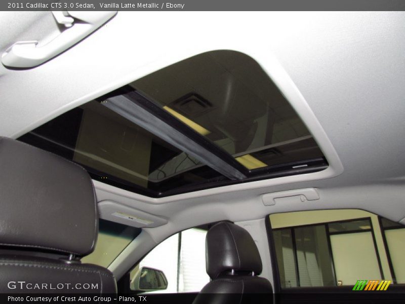 Vanilla Latte Metallic / Ebony 2011 Cadillac CTS 3.0 Sedan