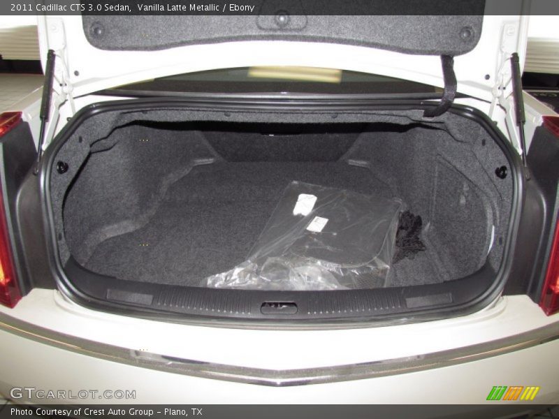 Vanilla Latte Metallic / Ebony 2011 Cadillac CTS 3.0 Sedan