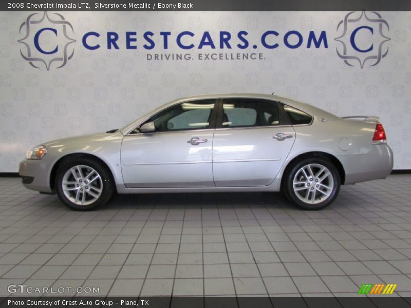 Silverstone Metallic / Ebony Black 2008 Chevrolet Impala LTZ