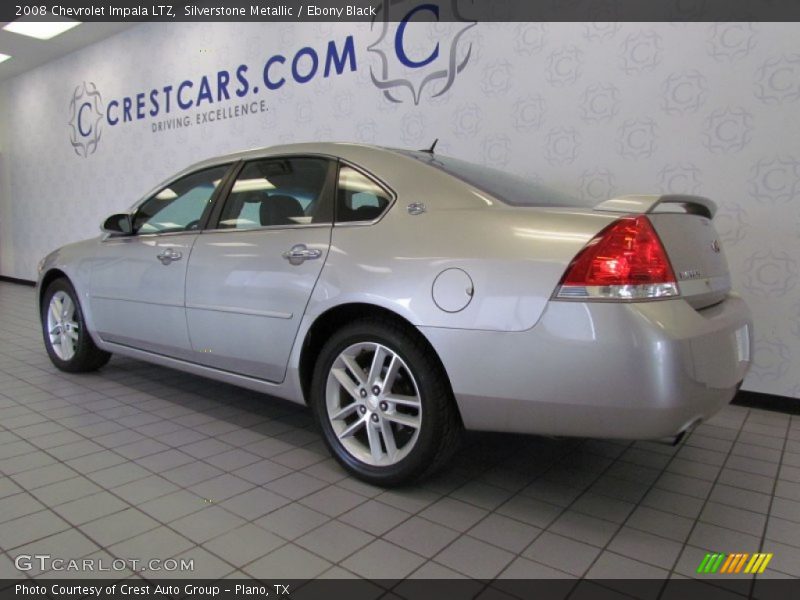 Silverstone Metallic / Ebony Black 2008 Chevrolet Impala LTZ