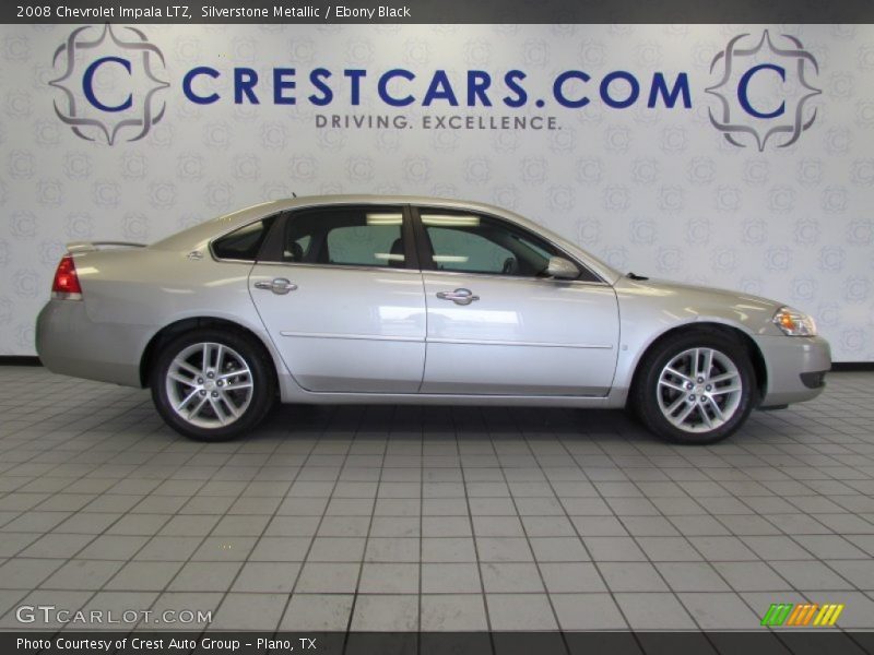 Silverstone Metallic / Ebony Black 2008 Chevrolet Impala LTZ