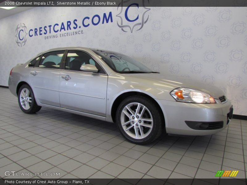 Silverstone Metallic / Ebony Black 2008 Chevrolet Impala LTZ