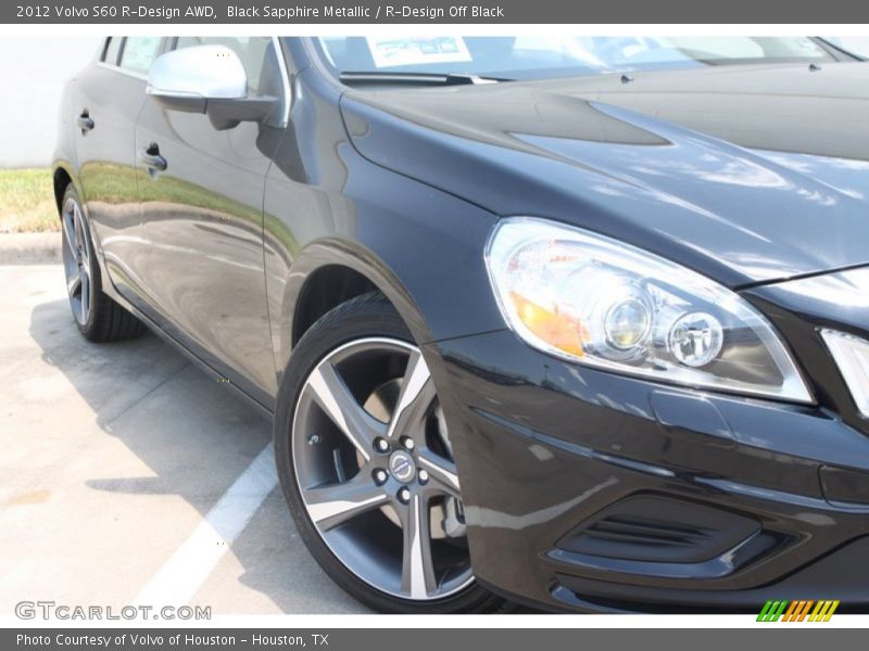 Black Sapphire Metallic / R-Design Off Black 2012 Volvo S60 R-Design AWD