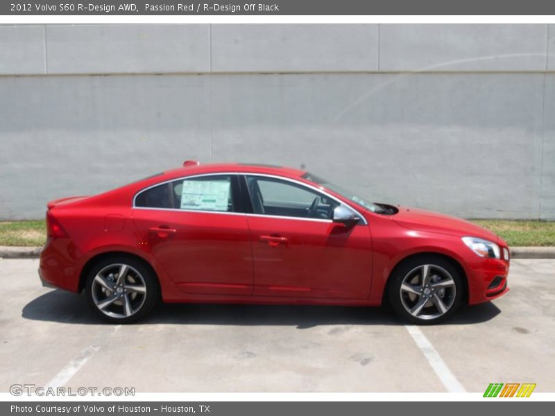  2012 S60 R-Design AWD Passion Red