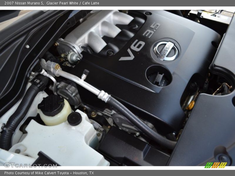 Glacier Pearl White / Cafe Latte 2007 Nissan Murano S