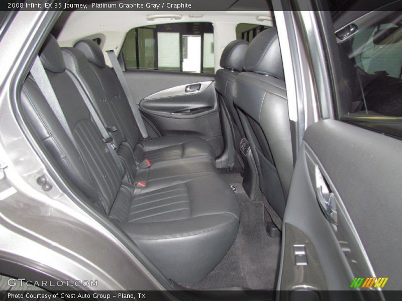 Platinum Graphite Gray / Graphite 2008 Infiniti EX 35 Journey