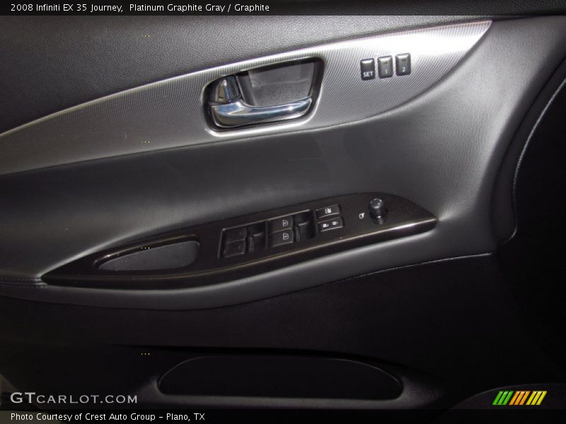Platinum Graphite Gray / Graphite 2008 Infiniti EX 35 Journey