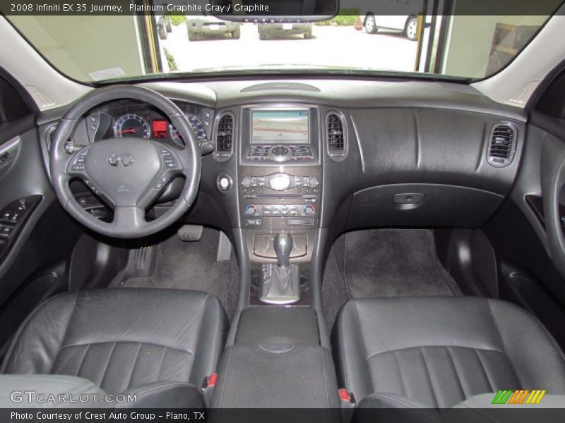 Platinum Graphite Gray / Graphite 2008 Infiniti EX 35 Journey