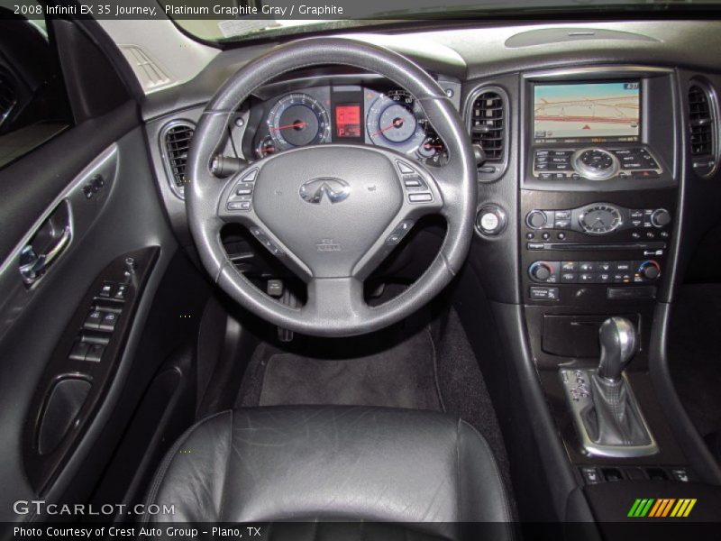 Platinum Graphite Gray / Graphite 2008 Infiniti EX 35 Journey