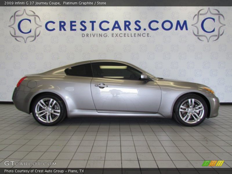 Platinum Graphite / Stone 2009 Infiniti G 37 Journey Coupe