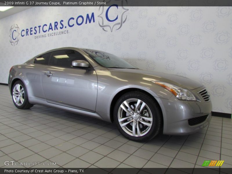 Platinum Graphite / Stone 2009 Infiniti G 37 Journey Coupe