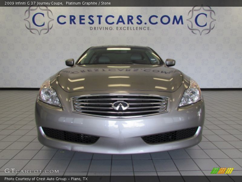 Platinum Graphite / Stone 2009 Infiniti G 37 Journey Coupe