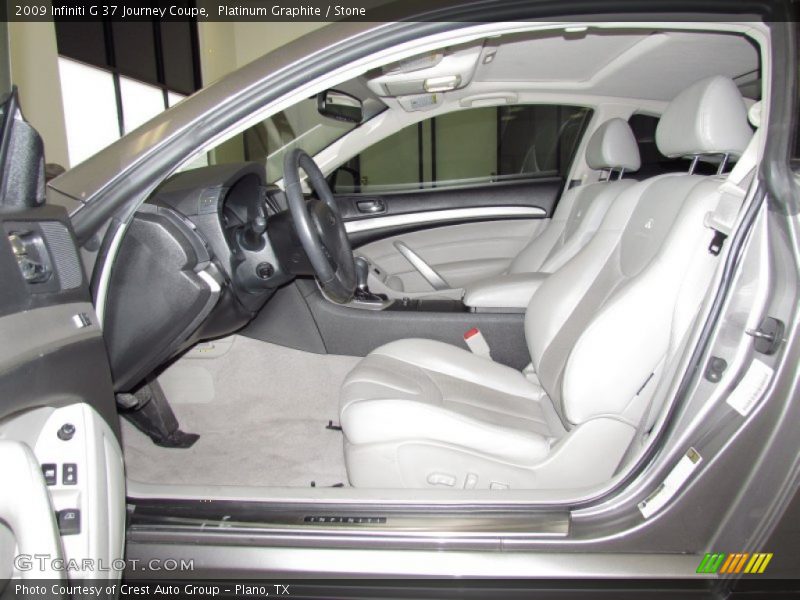Platinum Graphite / Stone 2009 Infiniti G 37 Journey Coupe