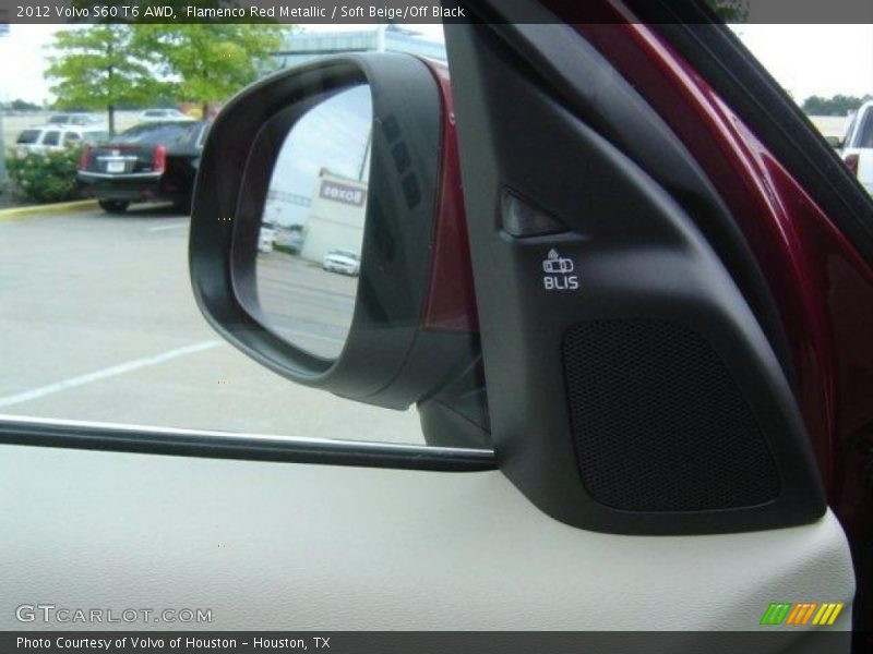 Flamenco Red Metallic / Soft Beige/Off Black 2012 Volvo S60 T6 AWD