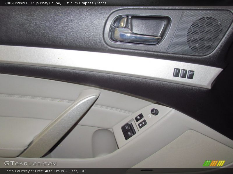 Platinum Graphite / Stone 2009 Infiniti G 37 Journey Coupe