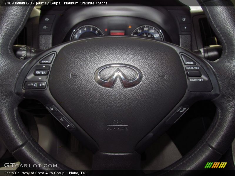 Platinum Graphite / Stone 2009 Infiniti G 37 Journey Coupe