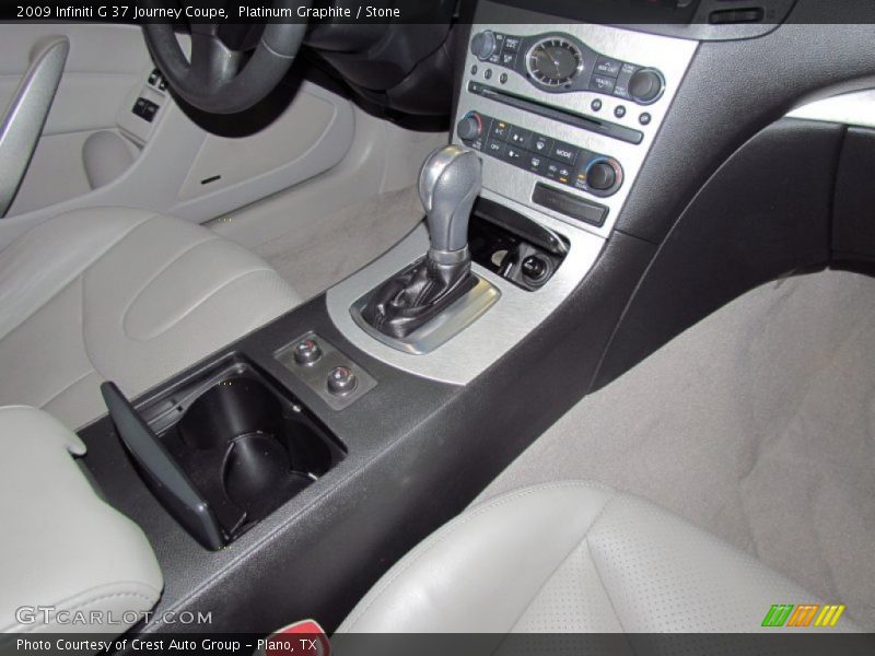 Platinum Graphite / Stone 2009 Infiniti G 37 Journey Coupe